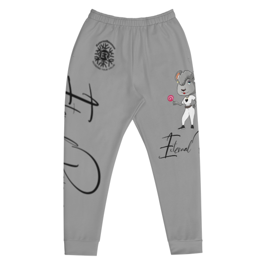 Coco Chilla/White Suit/Black Signature Logo/Nobel Unisex- Joggers