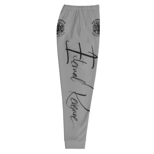 Coco Chilla/White Suit/Black Signature Logo/Nobel Unisex- Joggers