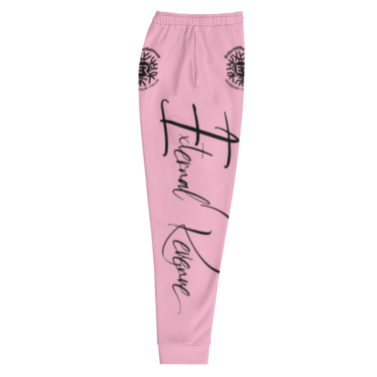 Coco Chilla/White Suit/Black Signature Logo/Cotton Candy Unisex- Joggers