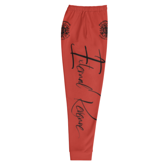 Coco Chilla/White Suit/Black Signature Logo/Harley Red Unisex- Joggers